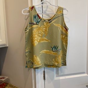 TOMMY BAHAMA SZ S Yellow Tank